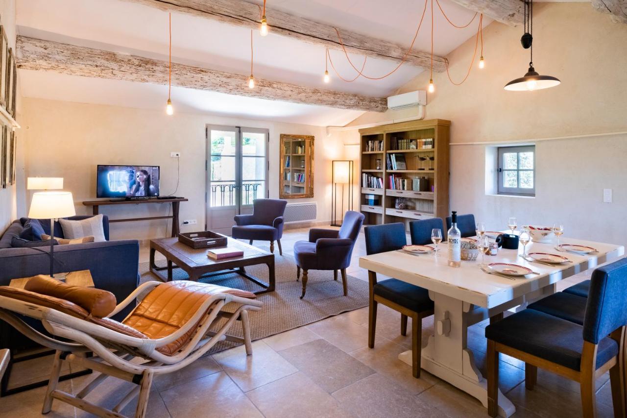 Апартаменты Domaine Des Peyre Robion en Luberon Экстерьер фото